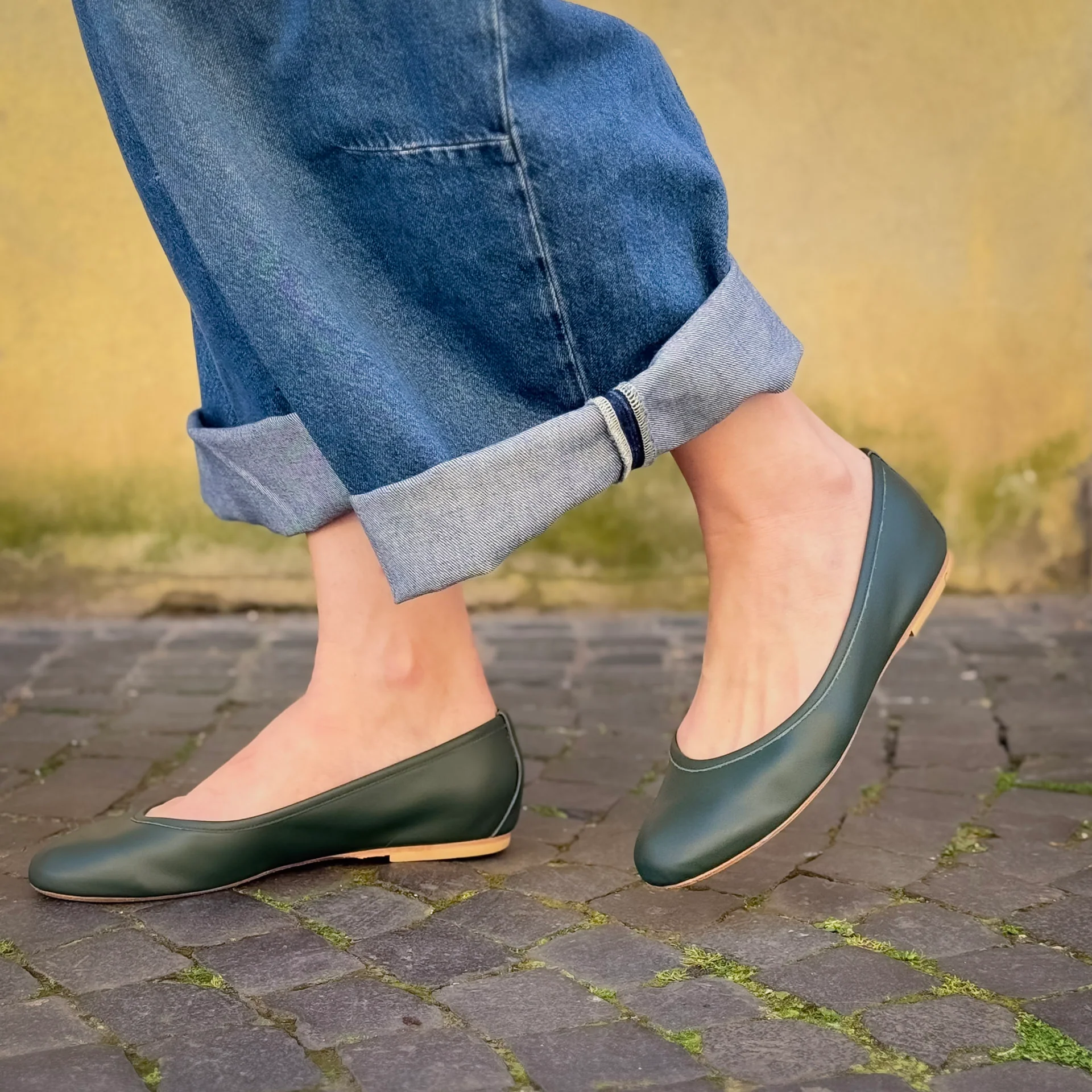 Ballerina Beppa mousse cardo marino