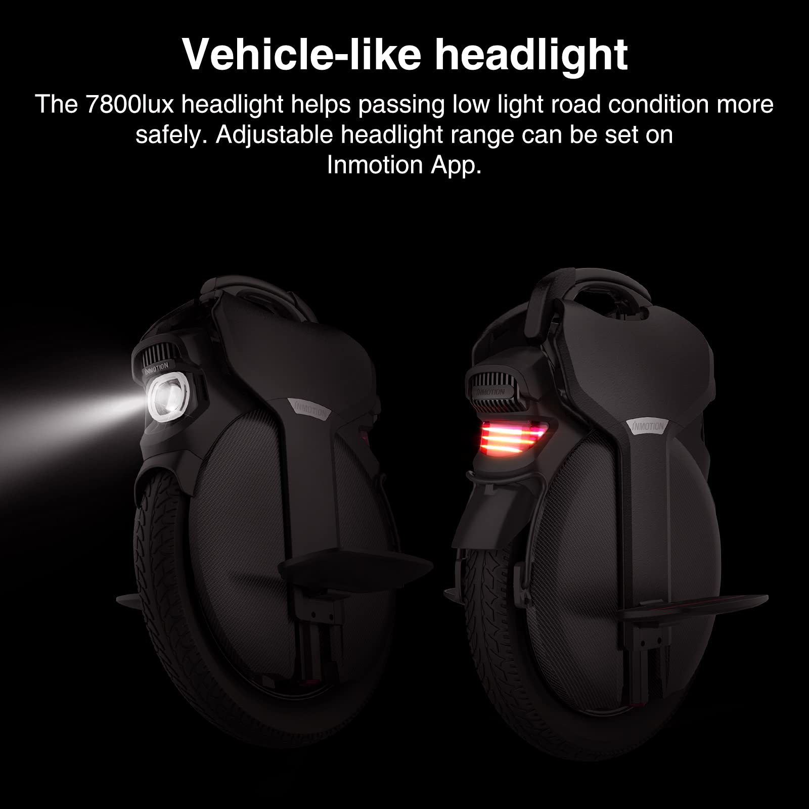 INMOTION Electric Unicycle Off Road Honeycomb