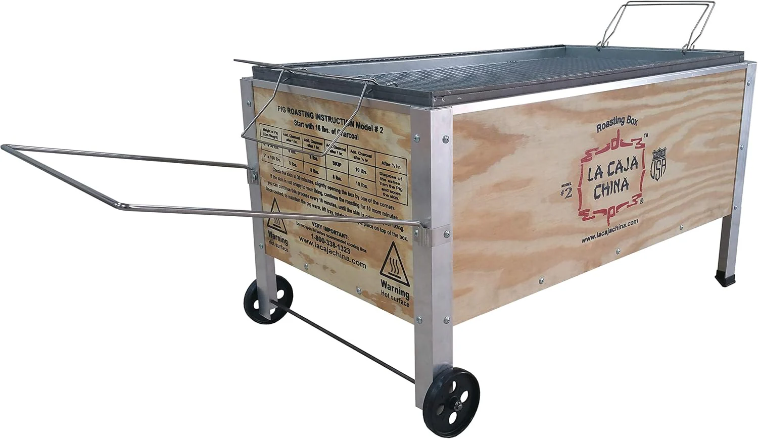 La Caja China Model #2-100 LB Pig Roaster, Original