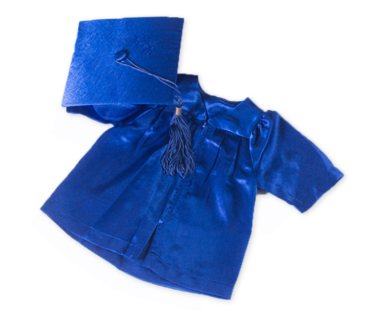 Preschool Kindergarten Graduation Gown and Cap Blue Set  | 1495