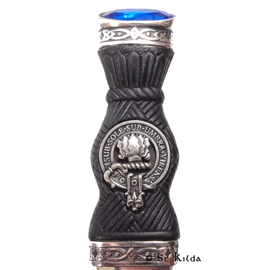 Clan Crest Sgian Dubh - Irvine