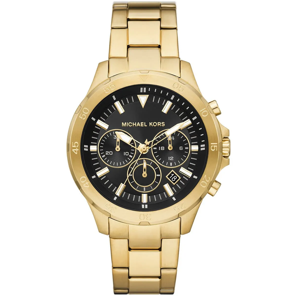 Michael Kors Greyson Chronograph Gold-Tone Men's Watch - MK9108