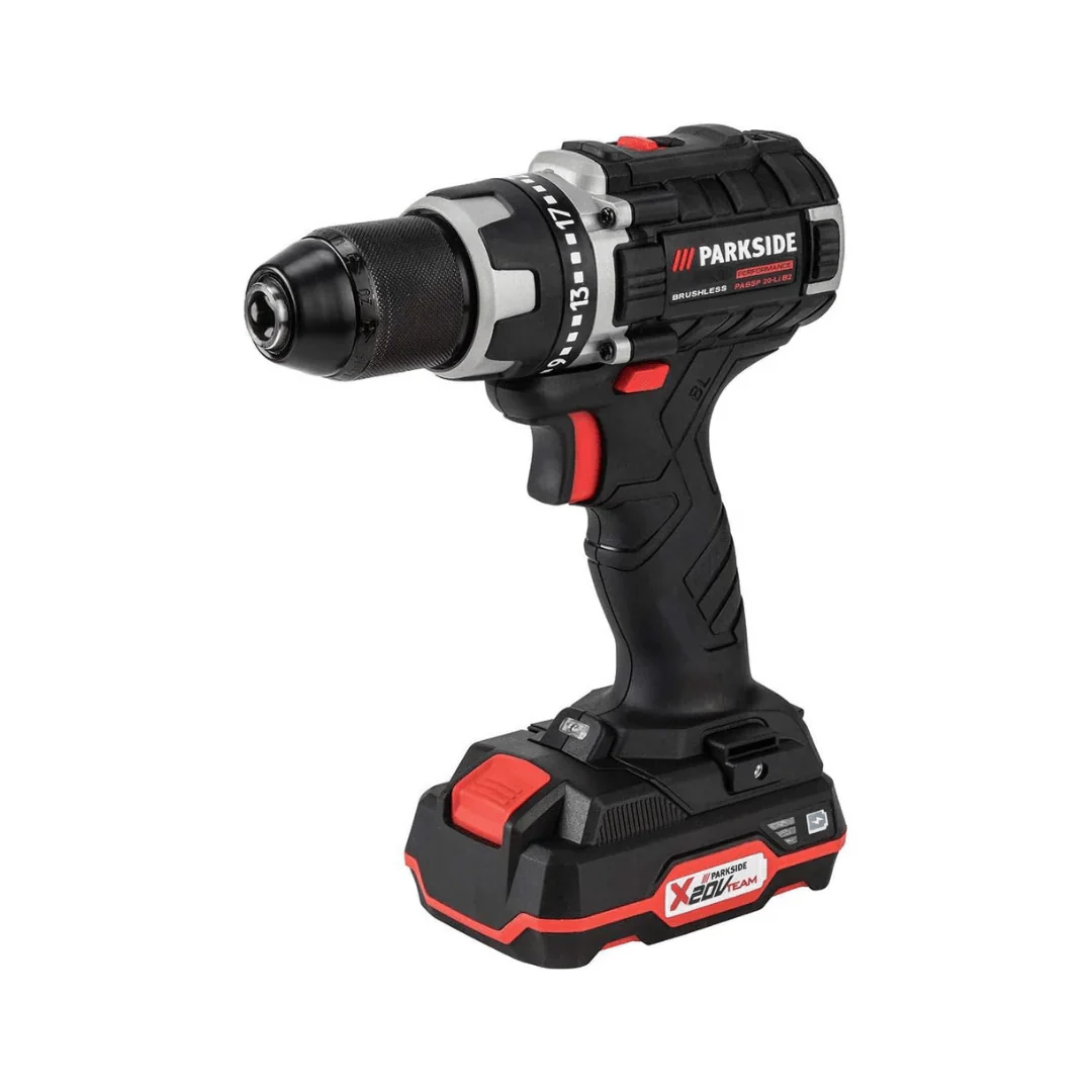 2025 Taladro Atornillador Inalámbrico PARKSIDE Performance sin escobillas 20 V