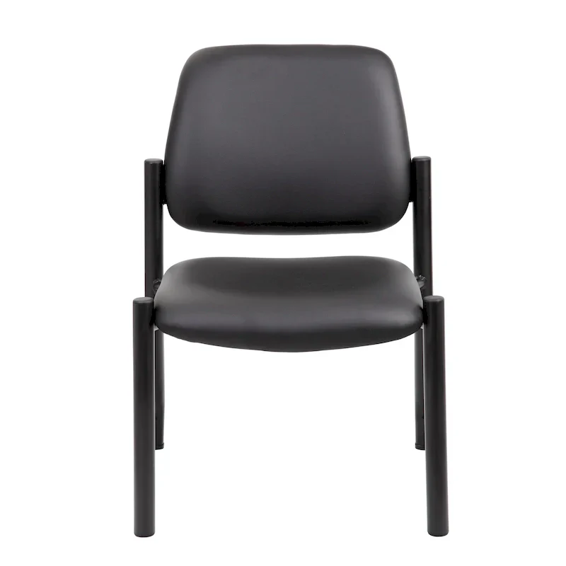 Boss Office Products Antimicrobial Guest Chair for Big and Tall Individuals