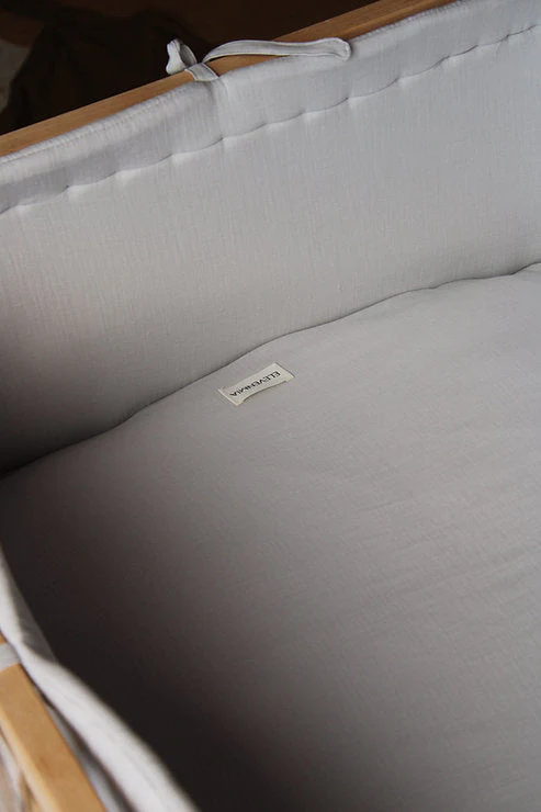 Protector Cuna GASA GRIS 70x140