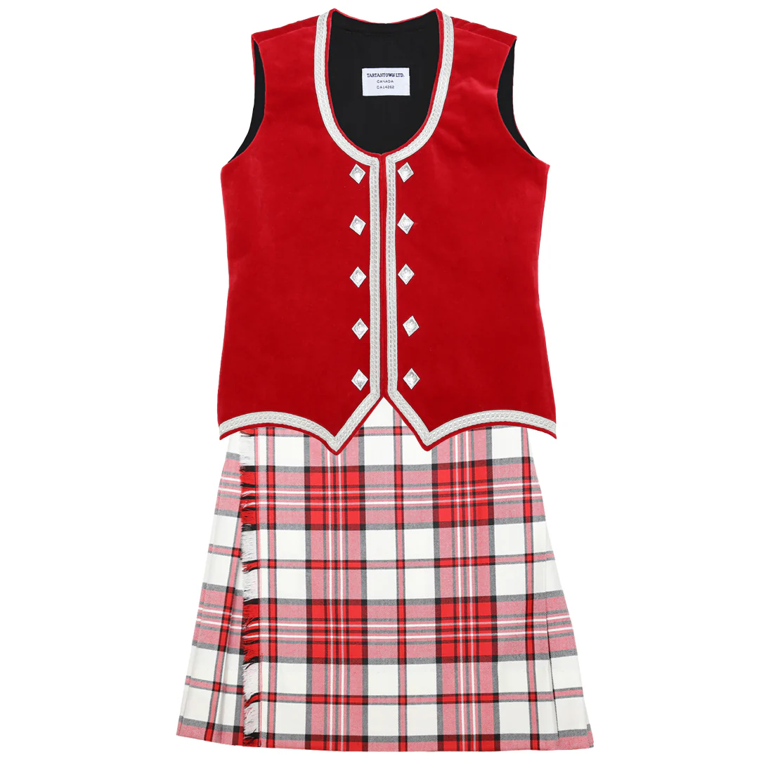 Tartan - Dress Red Scott Variation