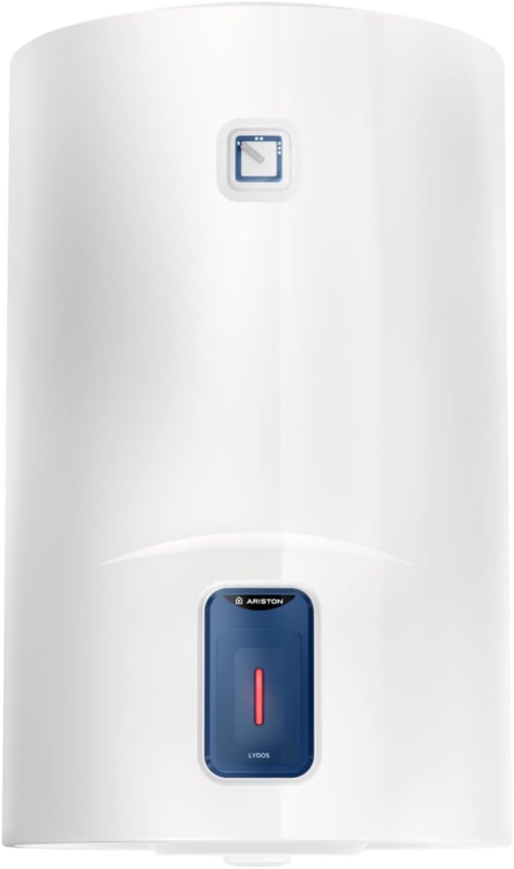 Ariston Lydos R – Electric Thermo 50 Litres, Vertical Electric Water Heater with External Regulation + Titanium Tank 48 x 45 x 56.8, Heaters Installation in Spain Efficiency C Range (A+/F)