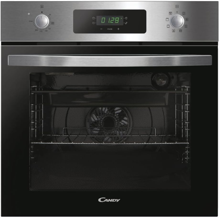 2026 Idea FIDC X625 L, Horno Multifunción, 70L, Limpieza Aquactiva, 1 Bandeja y 2 Rejillas, Guía Telescópica, 8 Funciones, Display Timer Touch, Mandos Push&Pull, Puerta 2 Cristales, Inox y Negro