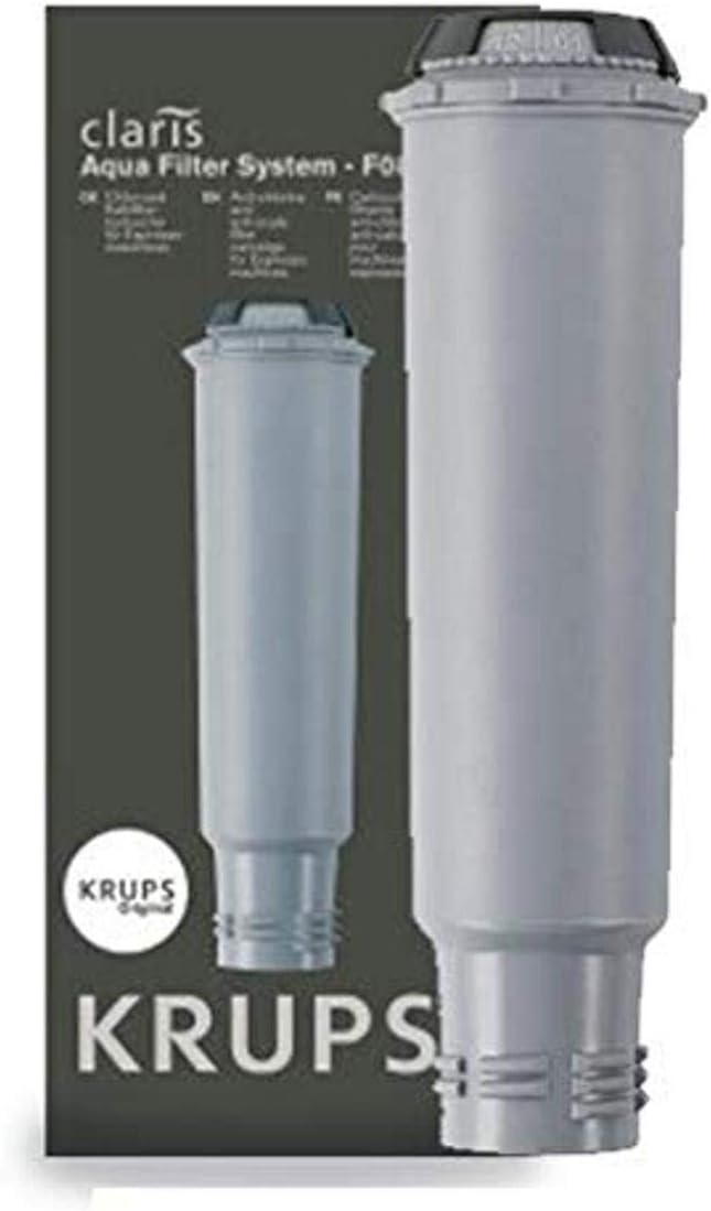 Krups Arabica Picto Kaffeevollautomat, Milchschaumdüse, 2-Tassen-Funktion, Drehregler, Einfache Reinigung, Kaffeemaschine, Schwarz, EA810870