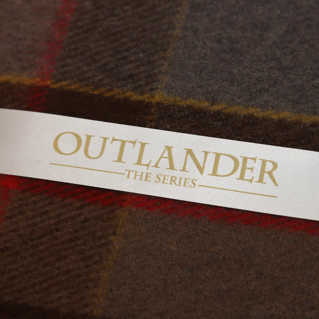 Outlander Tartan Blanket - Fraser