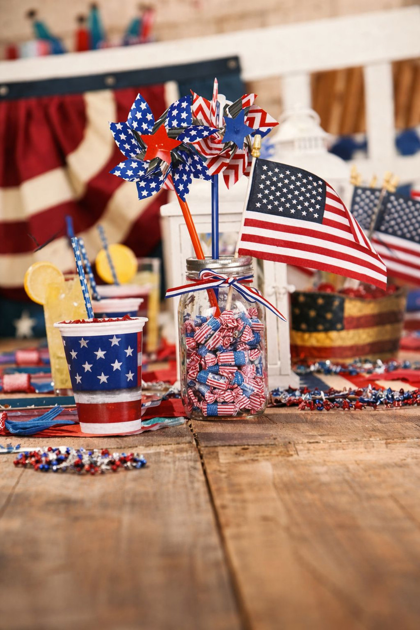 PInwheels Bulk Decoration Stars and Stripes Pinwheel 9135