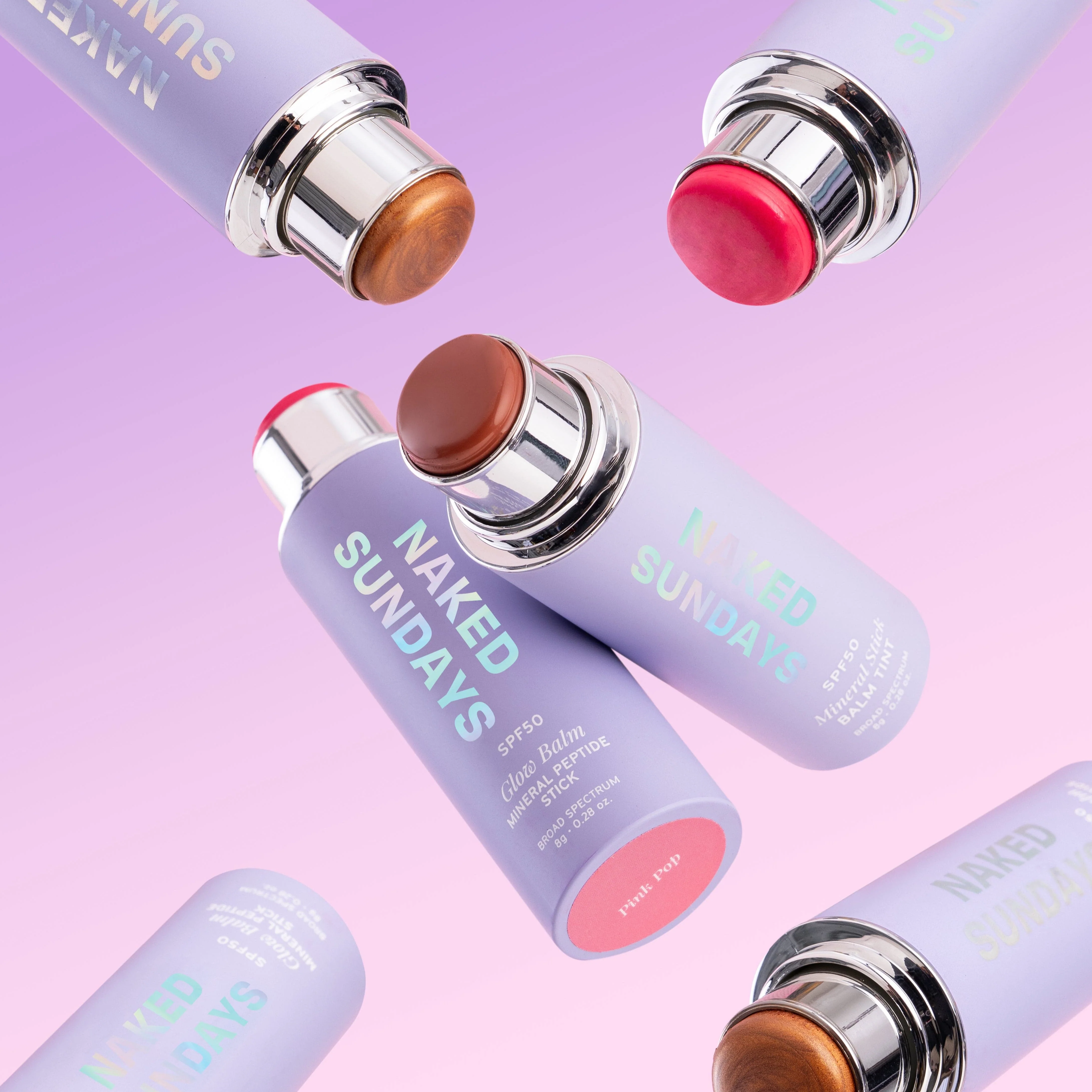 SPF50 GlowBalm Mineral Peptide Stick - Variants