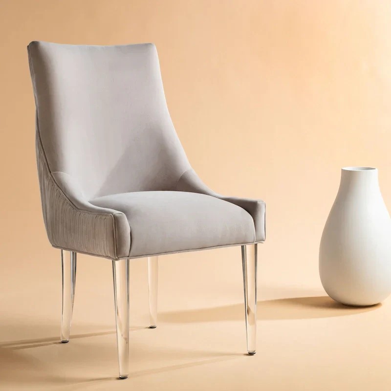 Couture Vesile Acrylic Leg Dining Chair