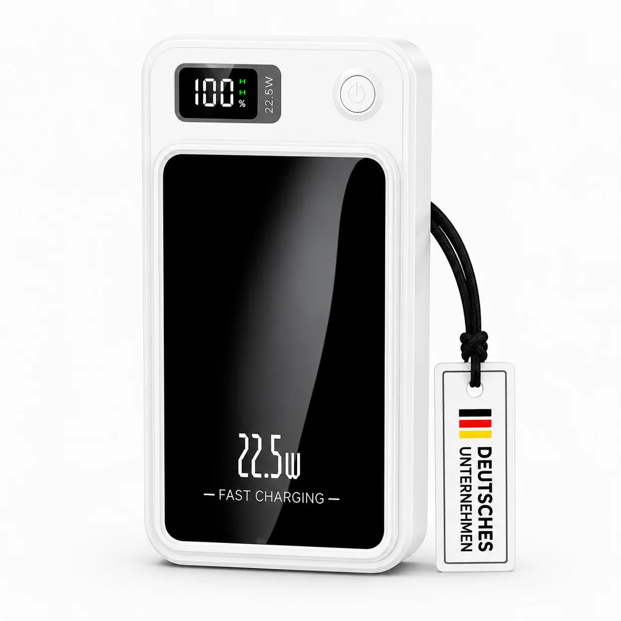 Magnetische Powerbank 10000mAh Mini  PD 22.5W Schnellladen mit LED Display Wireless Power Bank