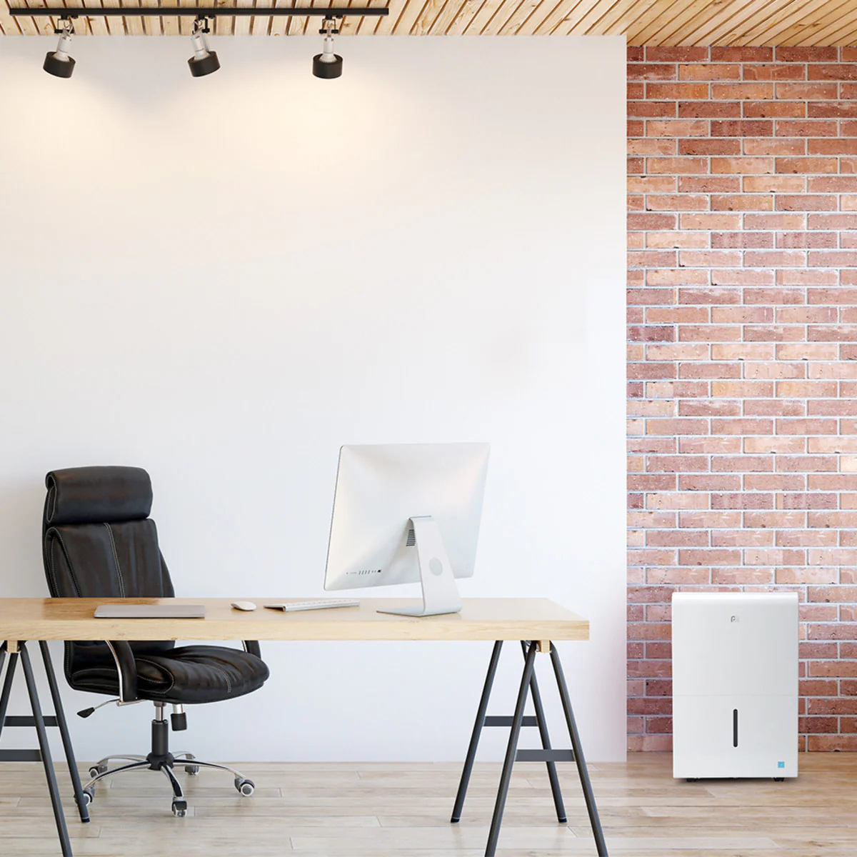2025 Deshumidificador ENERGY STAR de 50 pintas con drenaje continuo y funcionamiento ultra silencioso – ideal para grandes espacios y sótanos