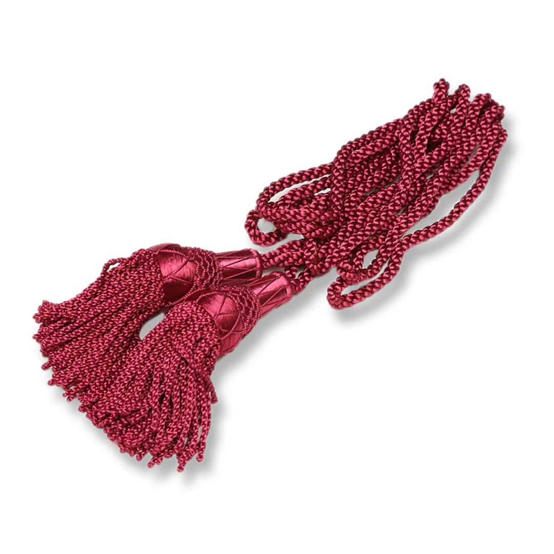 Wine Silk Cords