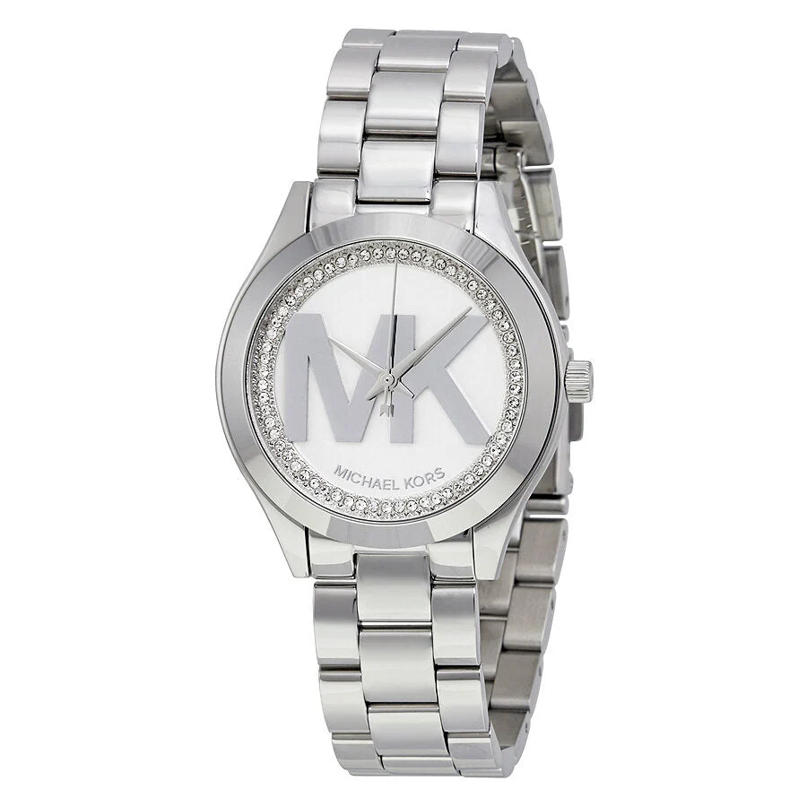 Michael Kors Mini Slim Runway Silver-Tone Women's Watch - MK3548
