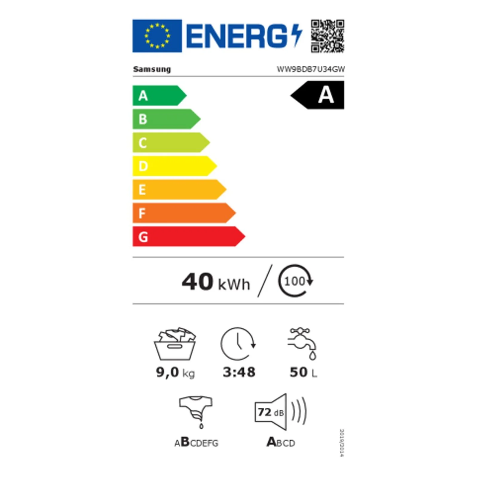2025 Lavadora Samsung WW7000D Ecobubble