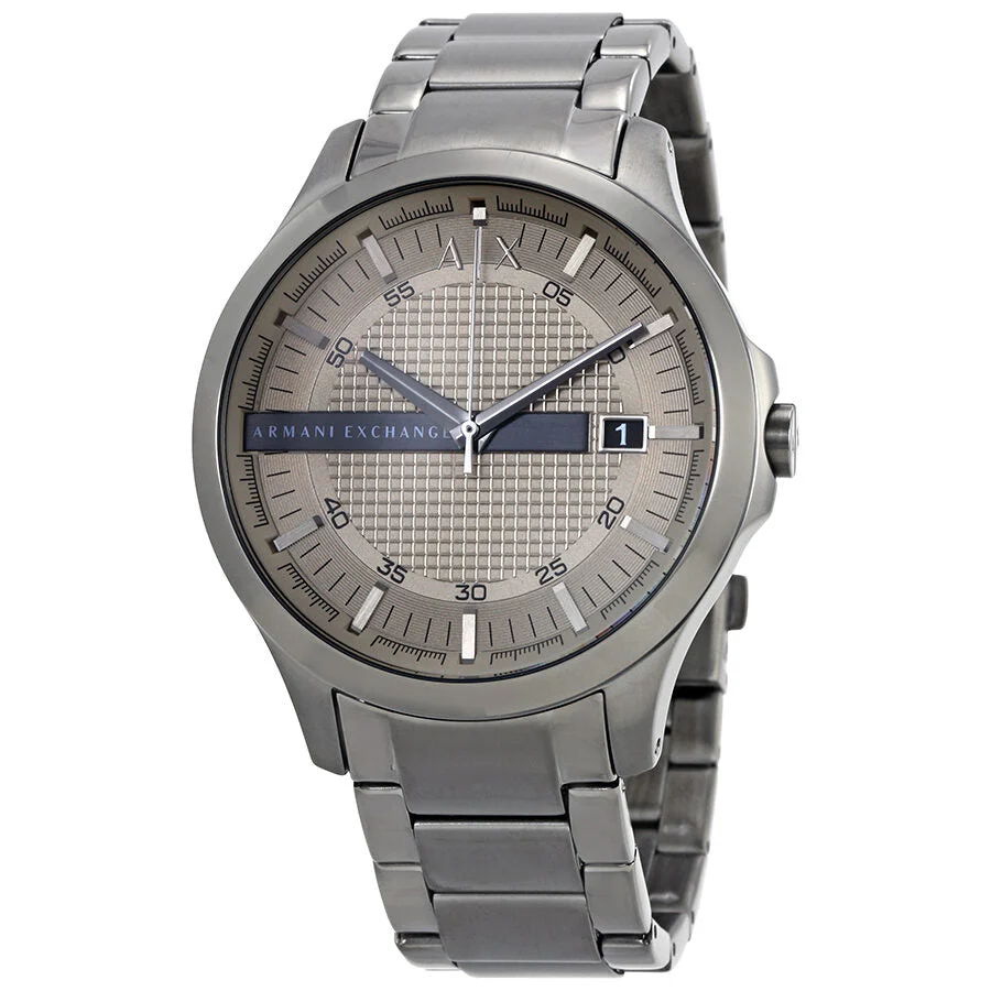 Armani Exchange Hampton Date light Grey Men's Watch - AX2194