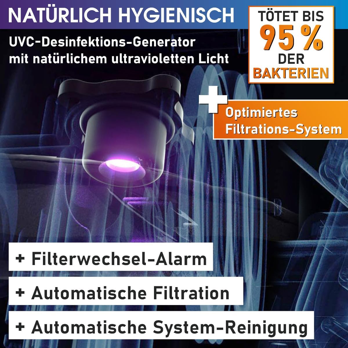 BRAST Whirlpool aufblasbar MSpa Starry mit LED Beleuchtung für 6 Personen Ø204x70cm In- Outdoor Pool 138 Massagedüsen Energiespar-Timer Heizung Bubble Wellness Massage