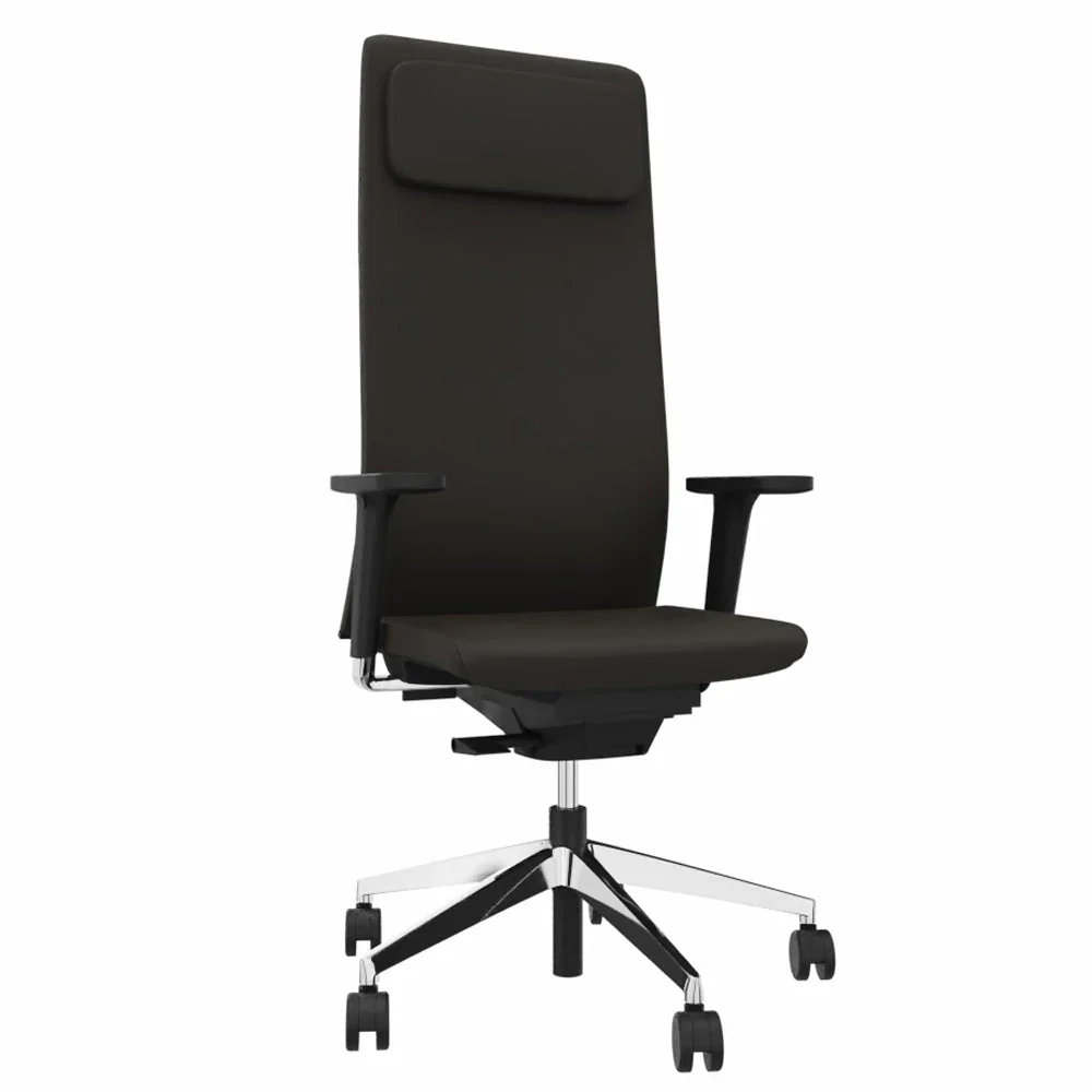 2025 Sillón Ejecutivo Ergonómico de Cuero Auténtico lento Matrix MT14 – EL SILLÓN EJECUTIVO para un Trabajo Cómodo – Fabricado en Alemania – Garantía de 30 Años