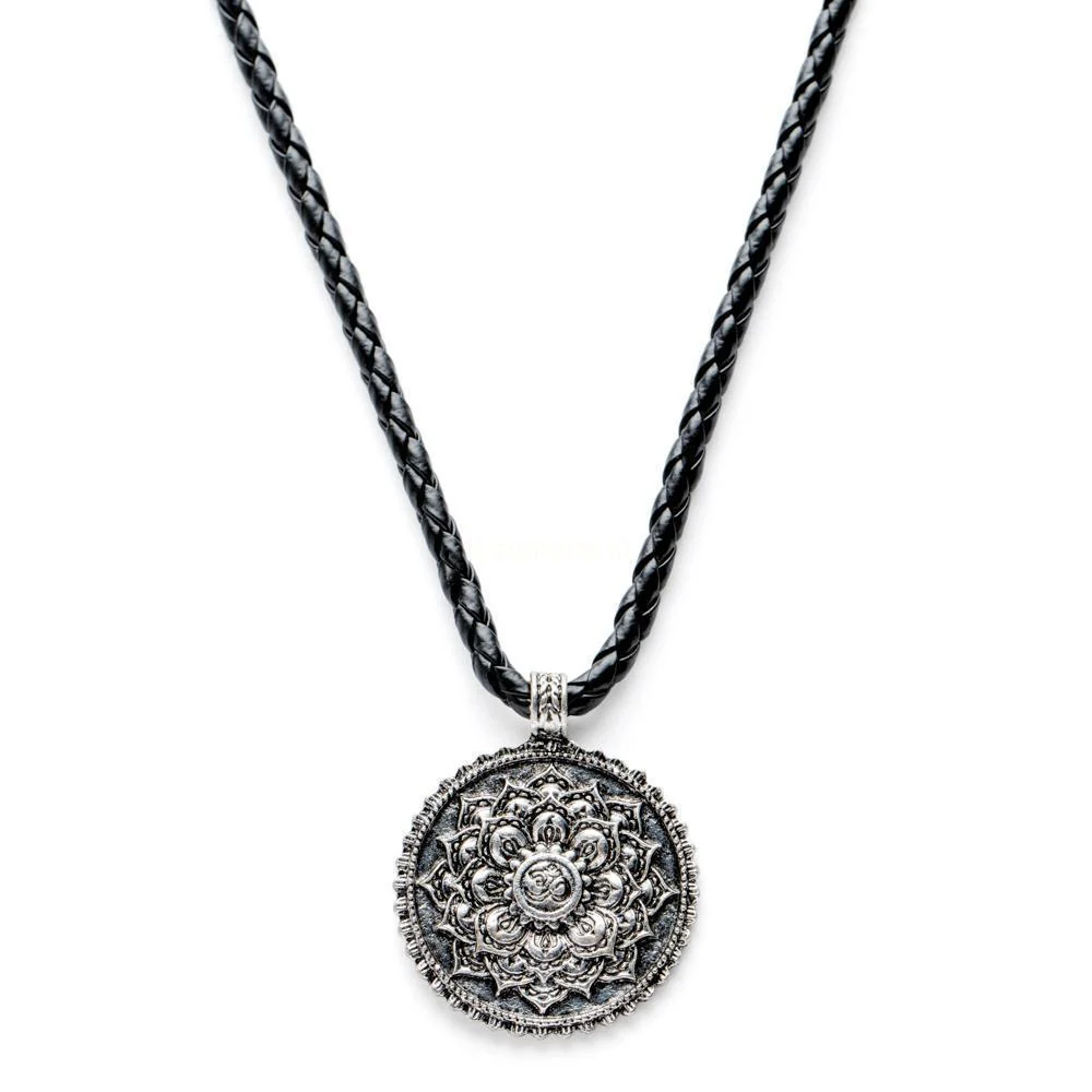 Mandala Halsketting - Lotus & Ohm - Ketting & Hanger - Verlichting