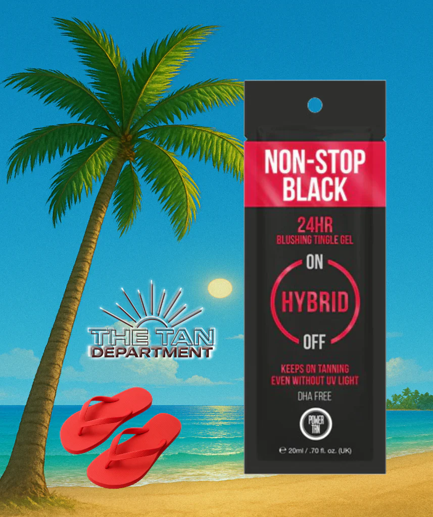 Power Tan Non-Stop Black Hybrid Tingle Gelee 20ML