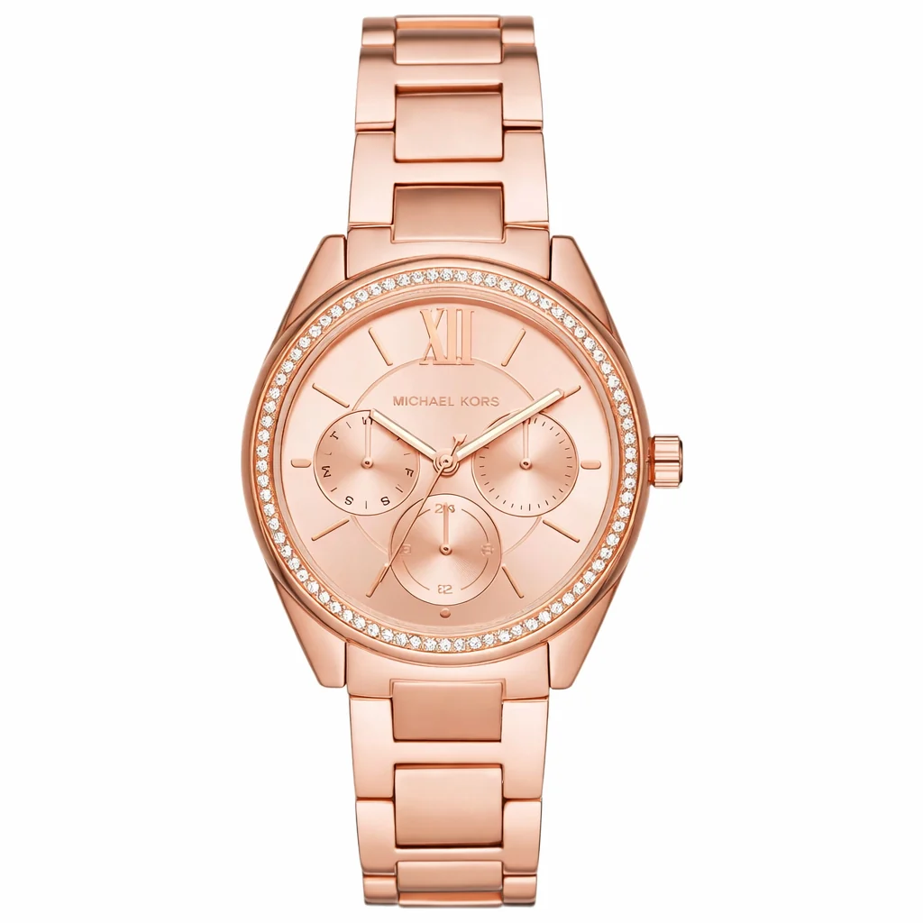 Michael Kors Janelle Rose-Gold Women's Watch - MK7091