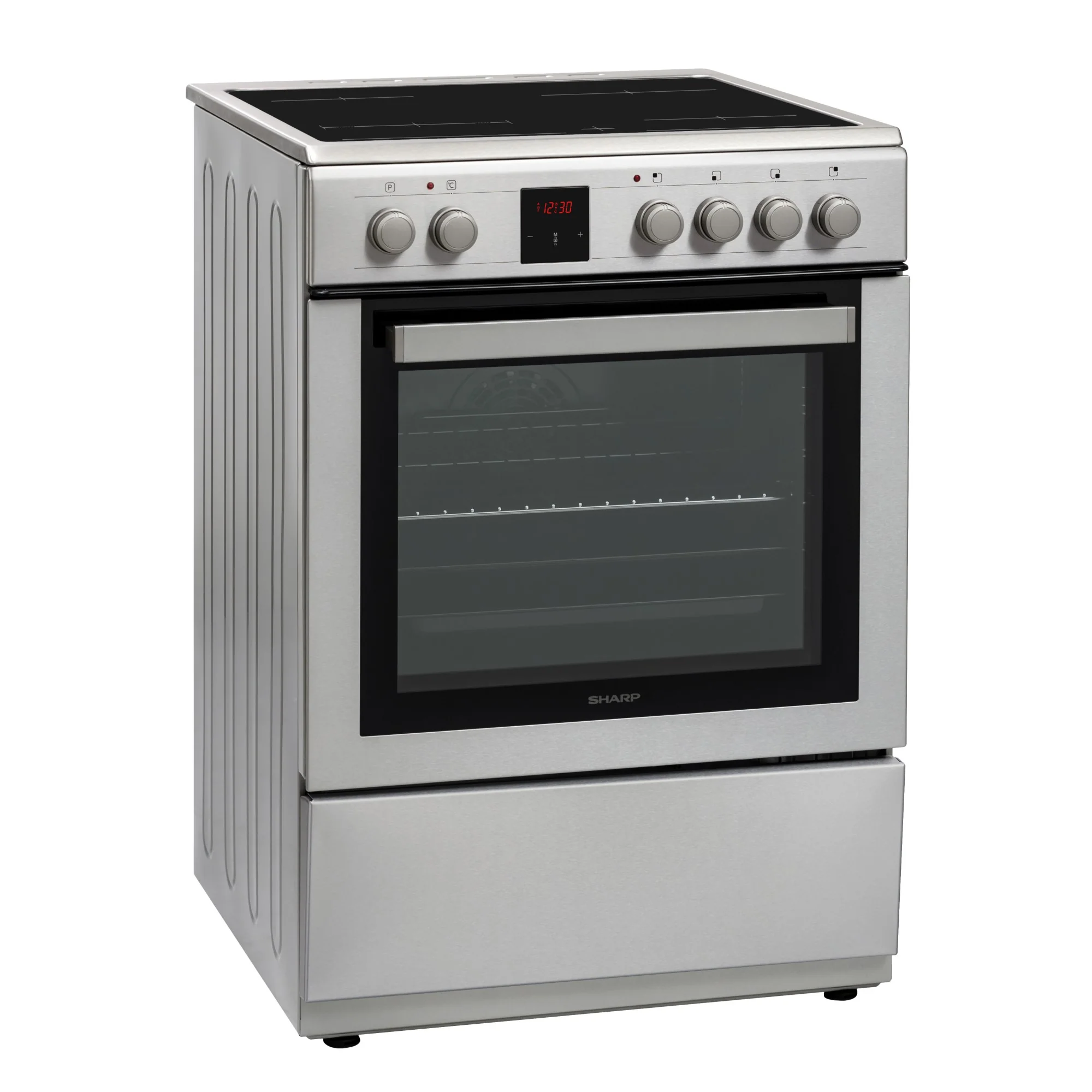 Sharp Kochherd freistehend KF-76VDD19I-CH, 230/400V