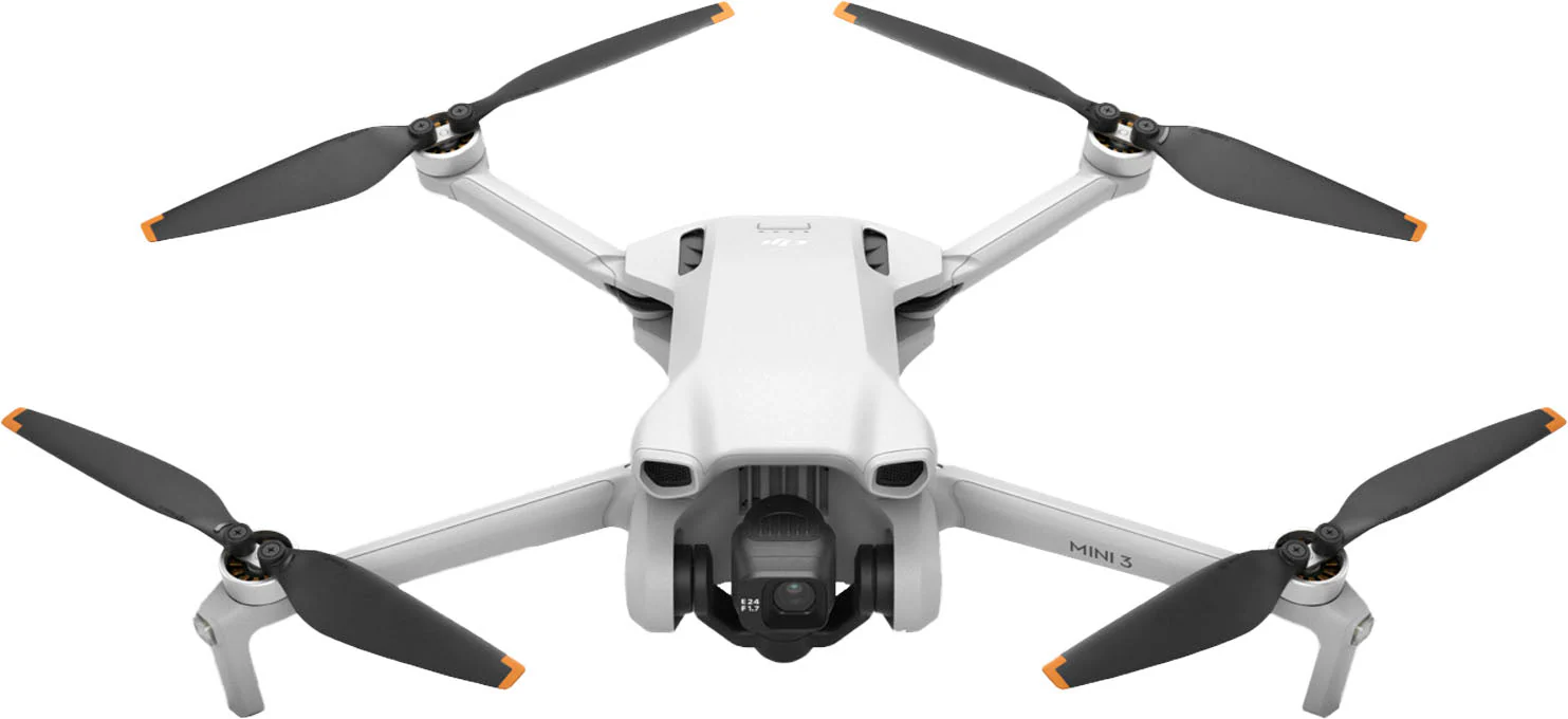 Mini 3 Fly More Combo Drone e Telecomando con Schermo Integrato - Grigio