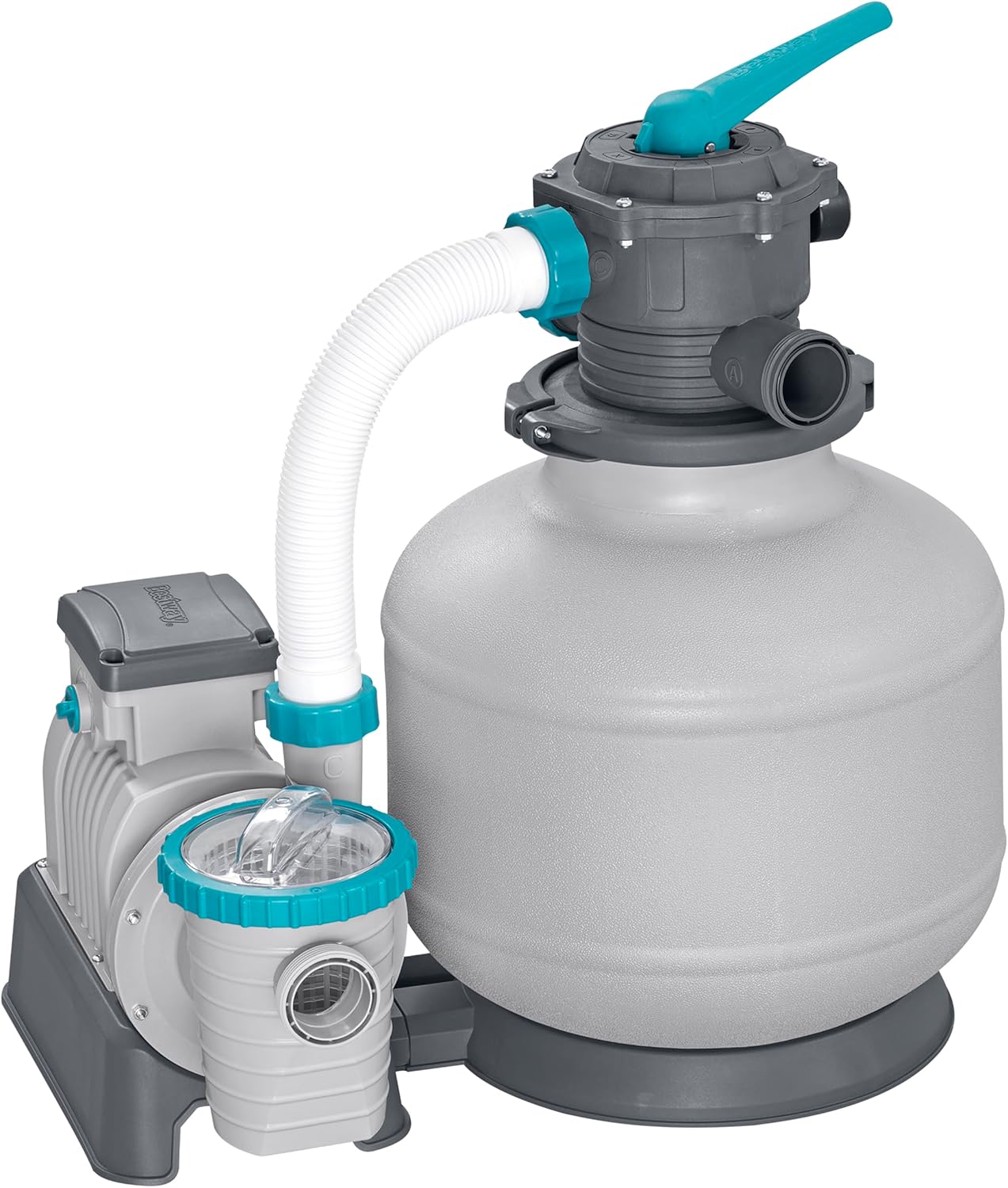 Bestway - Filtro de Arena con Temporizador (11 355 l/h, 500 W)