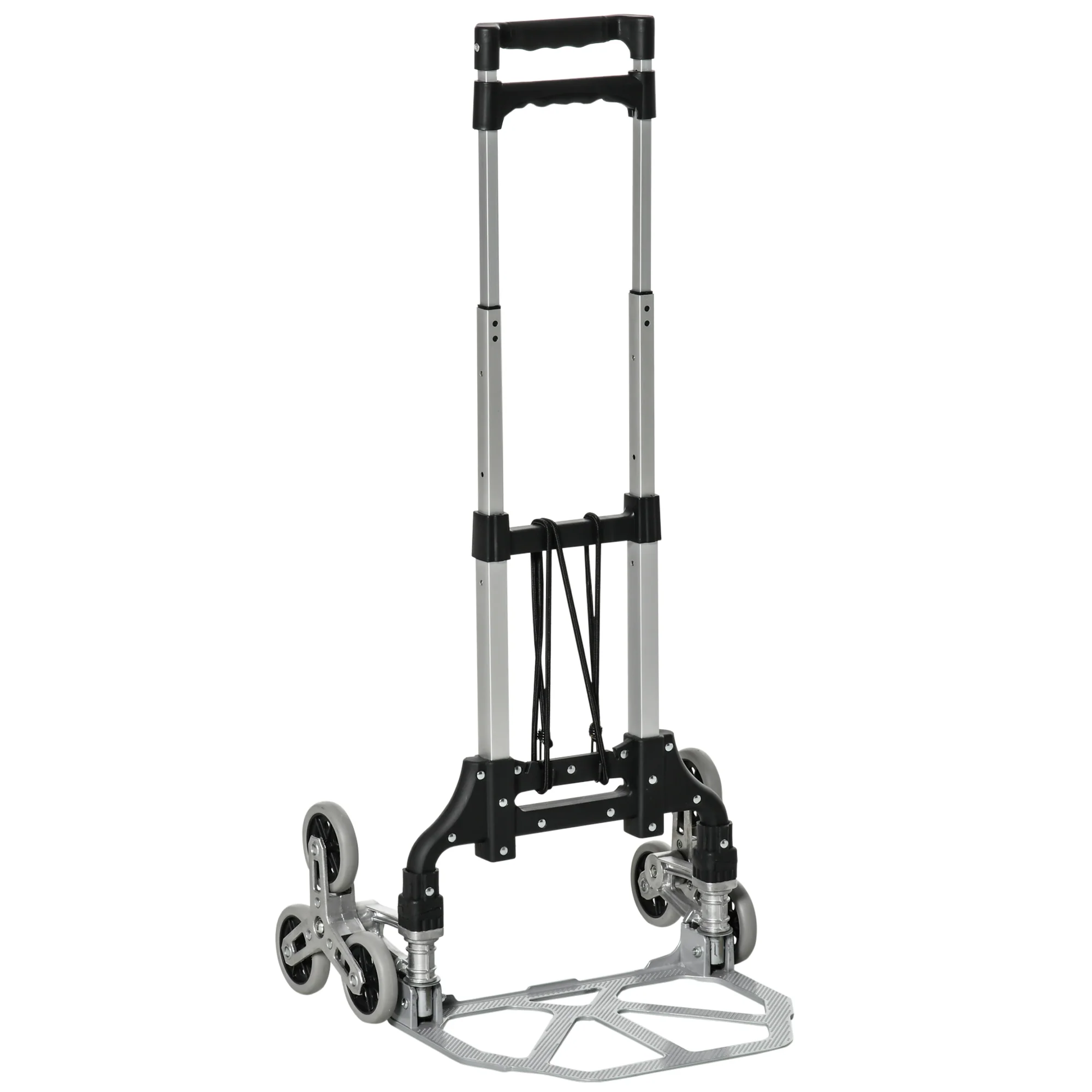 Durhand Treppensteiger Sackkarre 6 Räder faltbar Aluminium