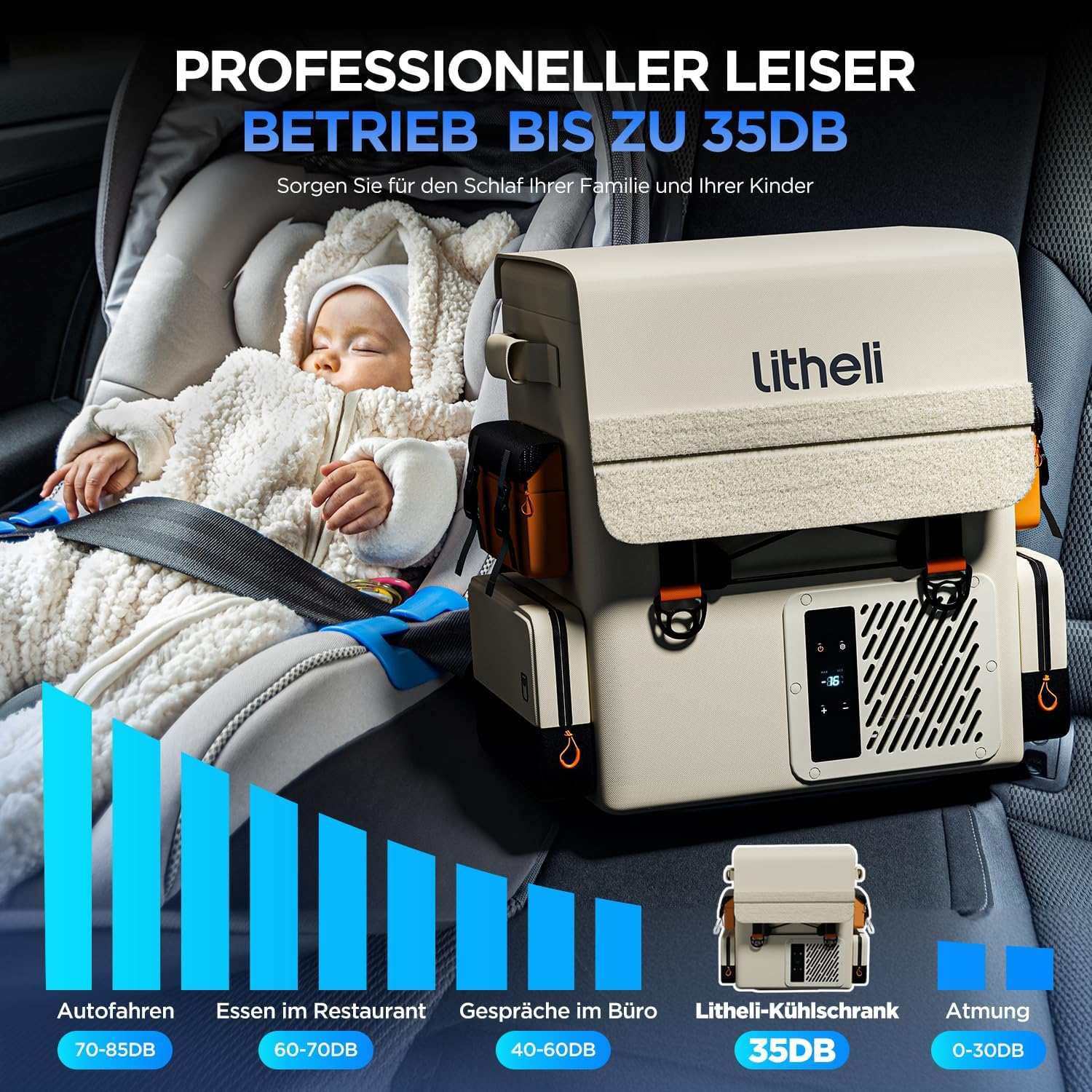 2025 Litheli FrozenPack – Nevera portátil de viaje en formato mochila