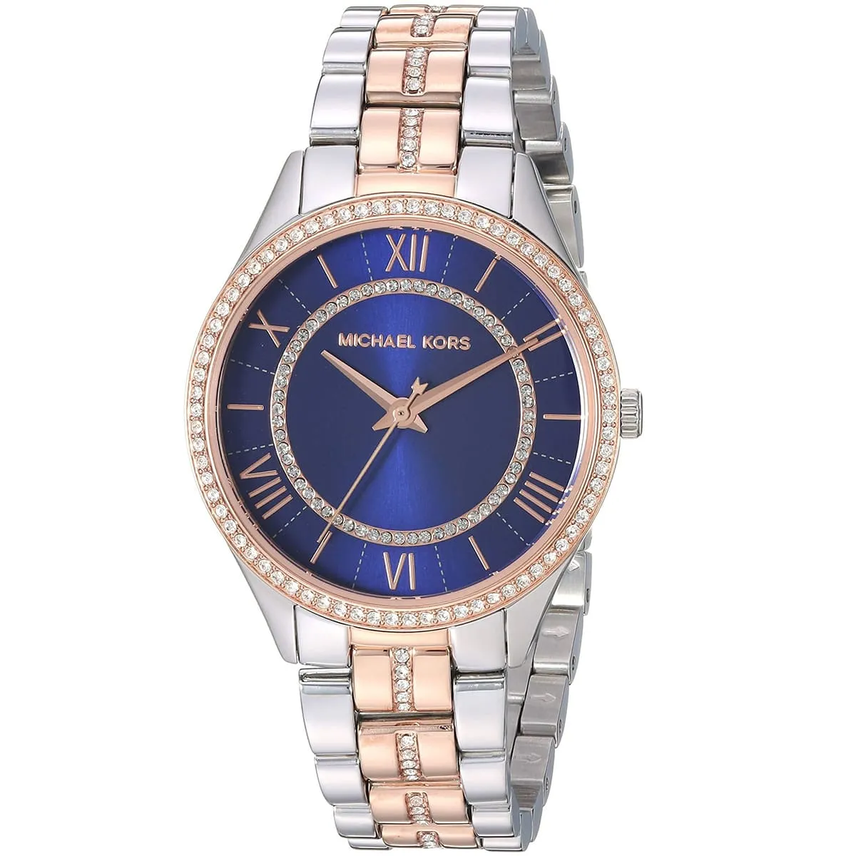 Michael Kors Lauryn Three-Hands Blue Women's Watch MK3929
