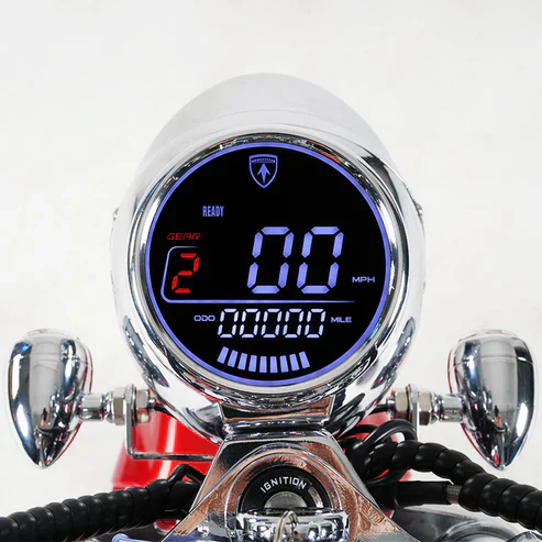 LCD-display voor Citycoco MangoSteen M1P elektrische chopper scooter