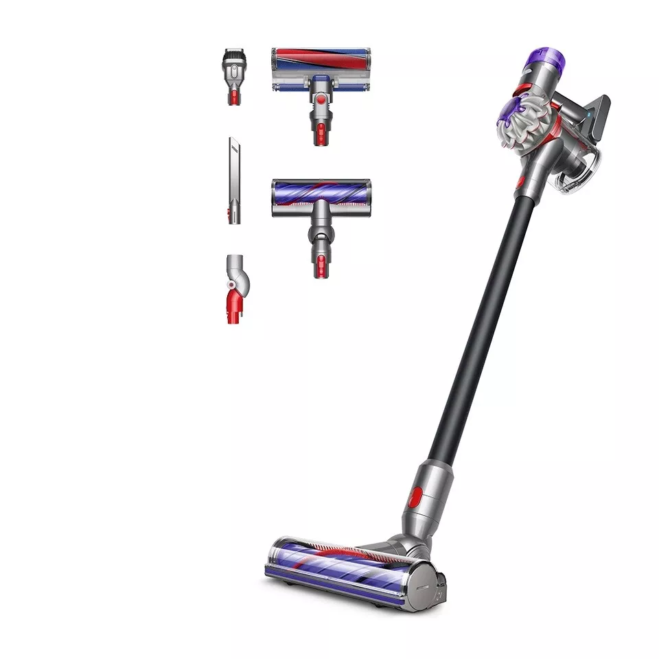 2025 Dyson V8 Total Clean Draadloze Stofzuiger ?C Nikkel/Zwart (Zo Goed Als Nieuw)