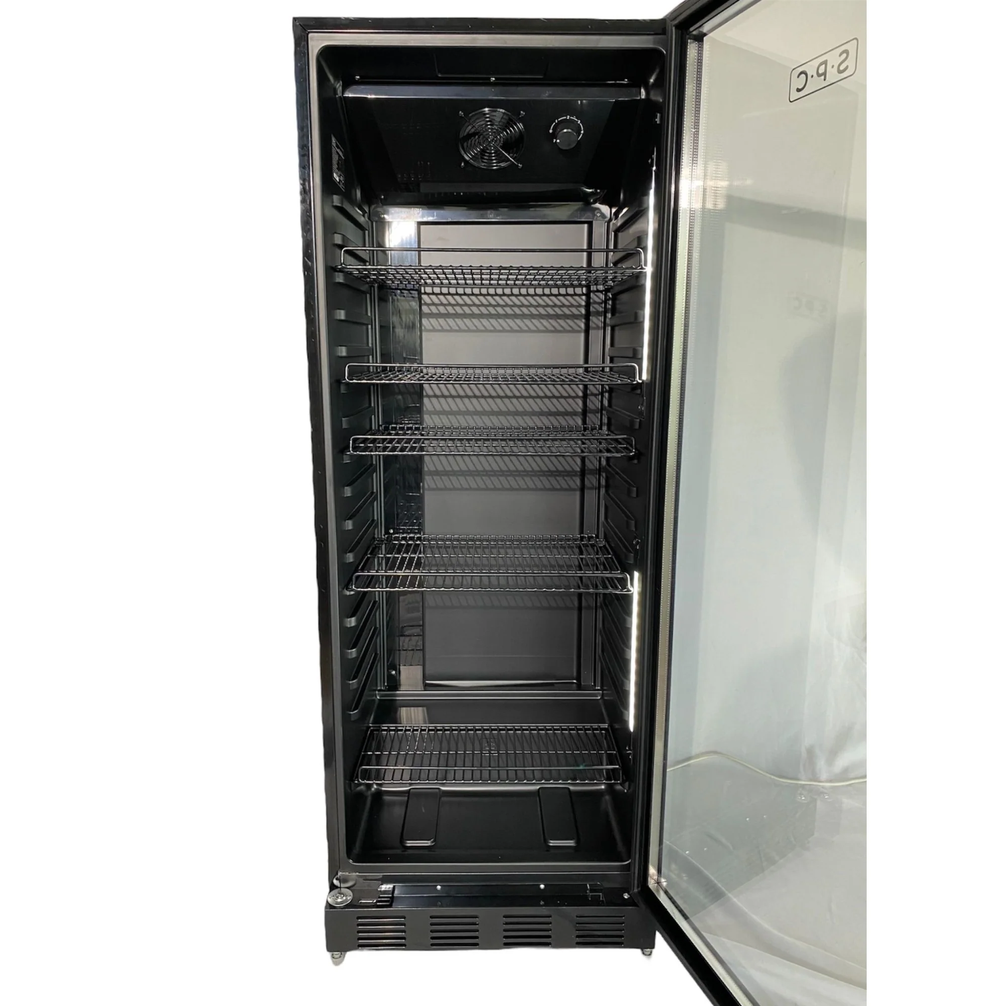 SPC Flaschenkühlschrank FKS2800-2, schwarz, 280 Liter