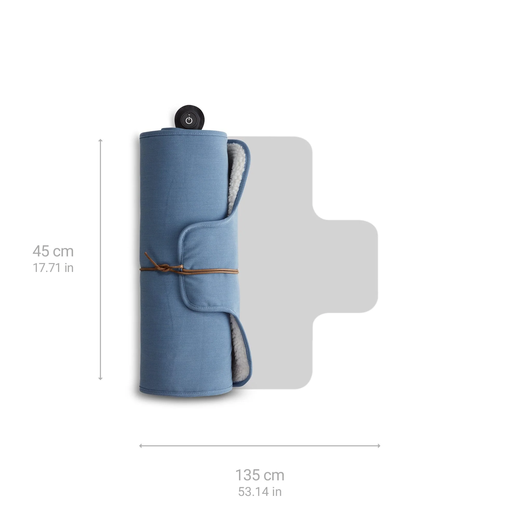 Medisana Heizdecke OL 850, blau