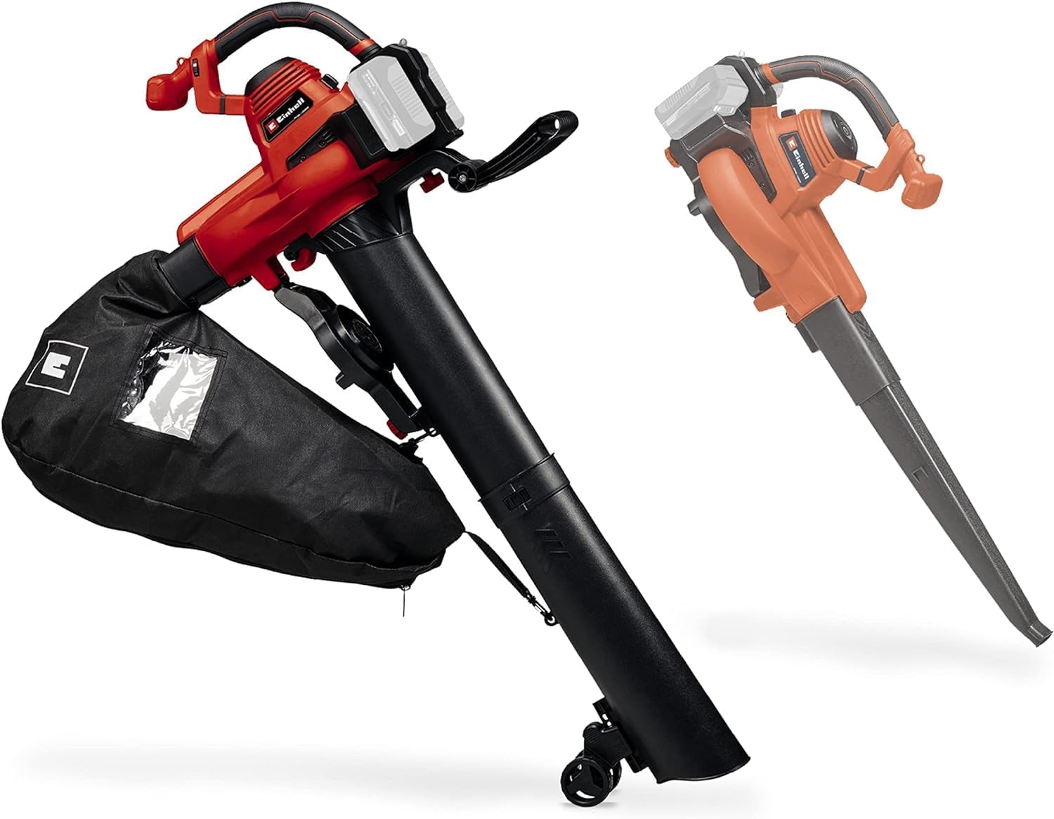 Einhell Akku-Laubsauger GE-CL 36/230 Li E-Solo Power X-Change (Lithium-Ionen, 18 Volt, Saug-/Blasfunktion, Turboschalter, inkl. Saugrohr + Blasrohr, ohne Akku und Ladegert)