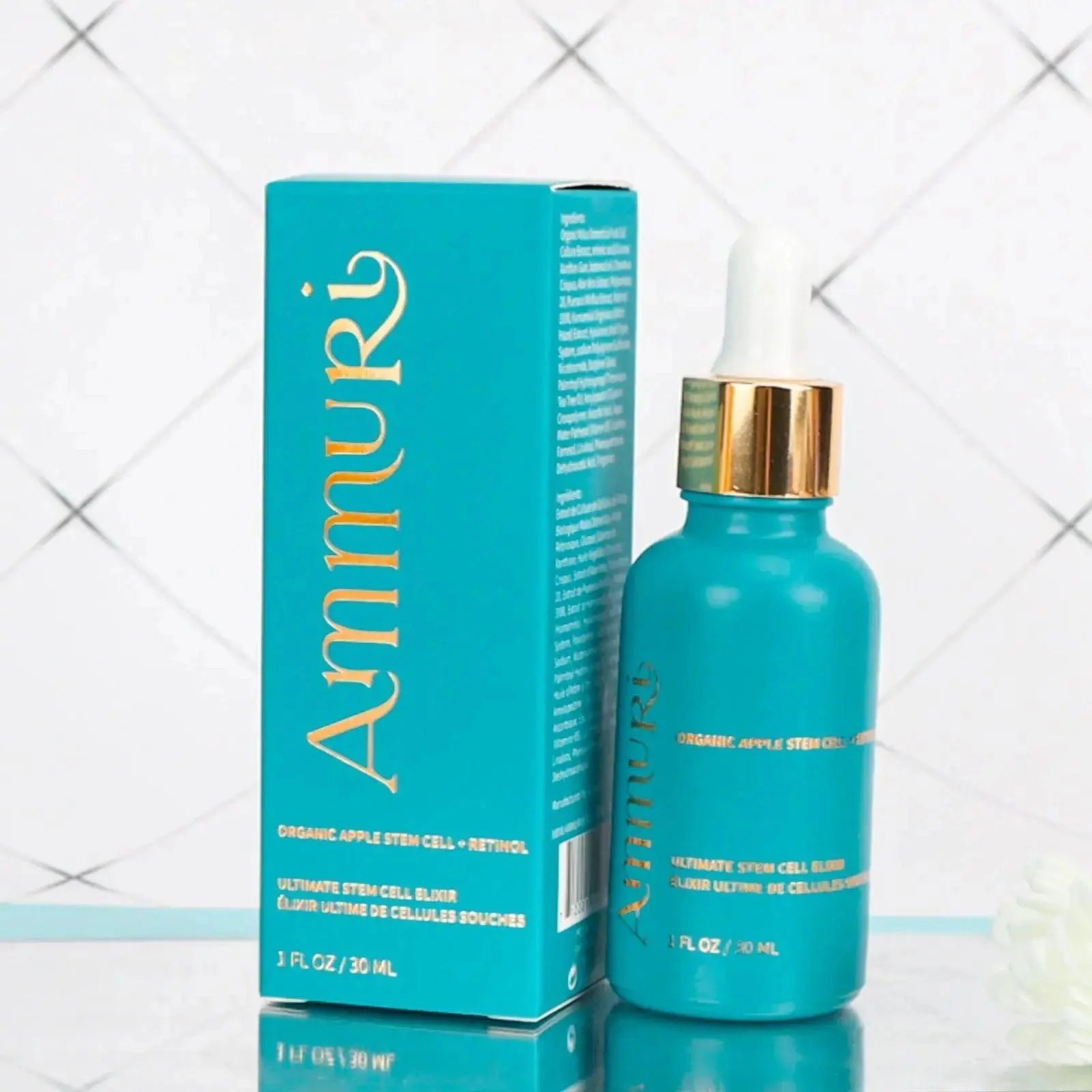 Ammuri Retinol Serum 5% Apple Stem Cell | High Strength Anti-Ageing Serum | 30ml