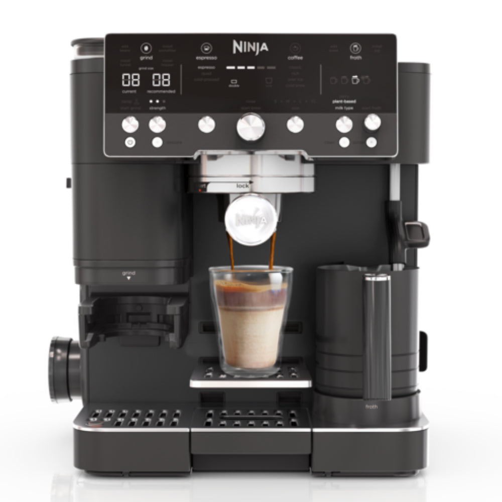 Ninja Luxe Café Premier Series Coffee Machine with Cold Brew - Black | ES601UKBK