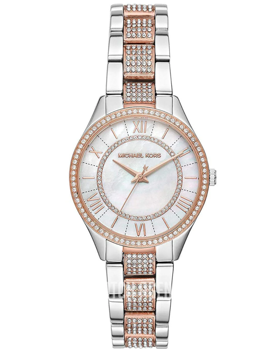 Michael Kors Lauryn Two Tone Stainless Steel WatchMK4366