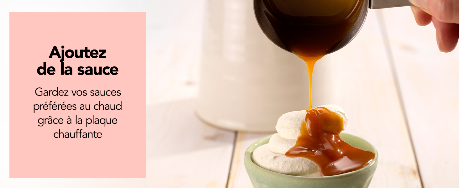 Cuisinart, machine à glace, ICE48E, sorbetière, glace à l'italienne maison, sauce, coulis, plaque