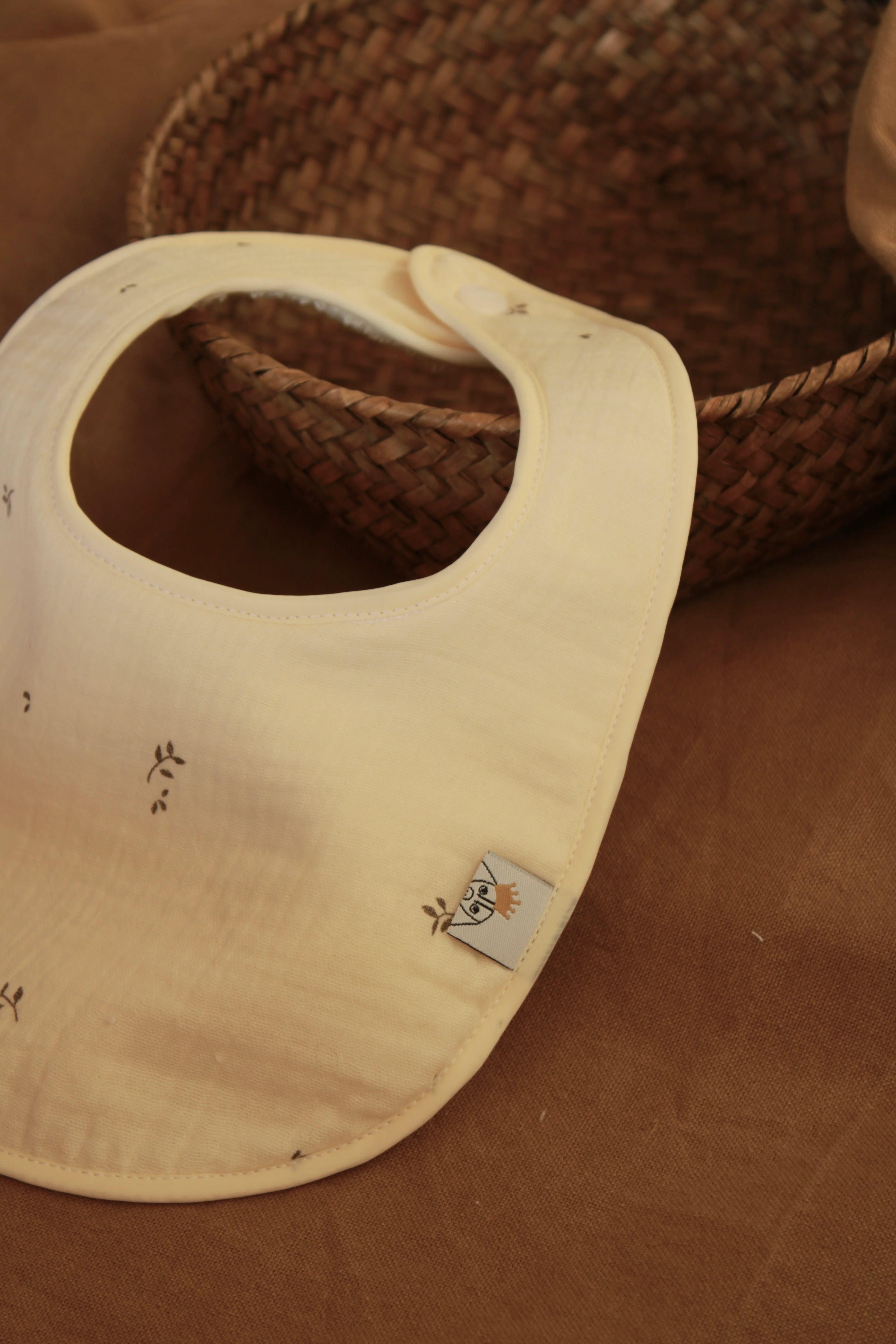 Babero Gasa Lua + Rizo