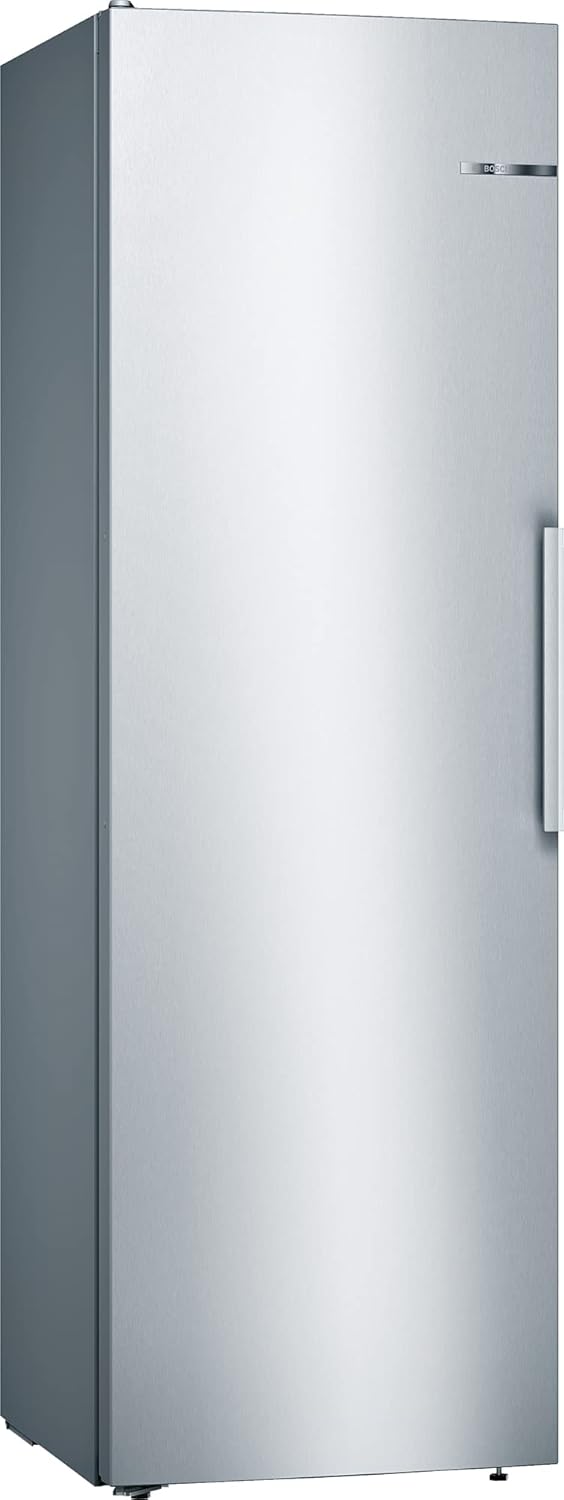 Bosch KSV36VLDP Serie 4 Frigorífico, 186 x 60 cm, 346 L, VitaFresh, Refrigeración Prolongada, Iluminación LED, Iluminación Uniforme, Paneles de Vidrio Extensibles EasyAccess
