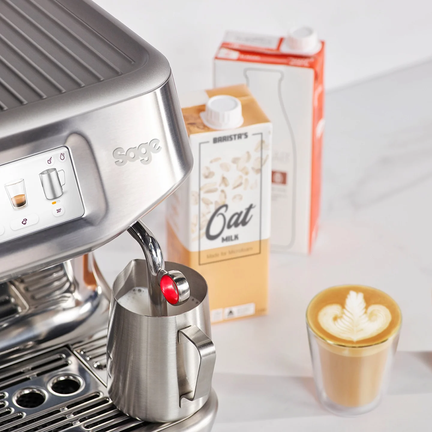Sage macchina da caffè the Barista Touch Impress SES881BSS4FEU1