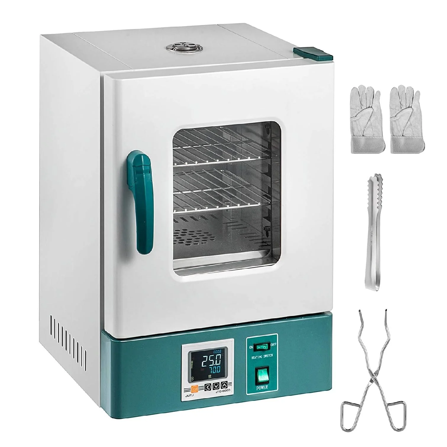 2026 Nuevo incubador de laboratorio de 20L 110V 400W incubadora para bacterias con puerta acrílica transparente rango RT-65 grados incubador digital científico mini incubador de 0.75 pies cúbicos para germinación de semillas y uso médico