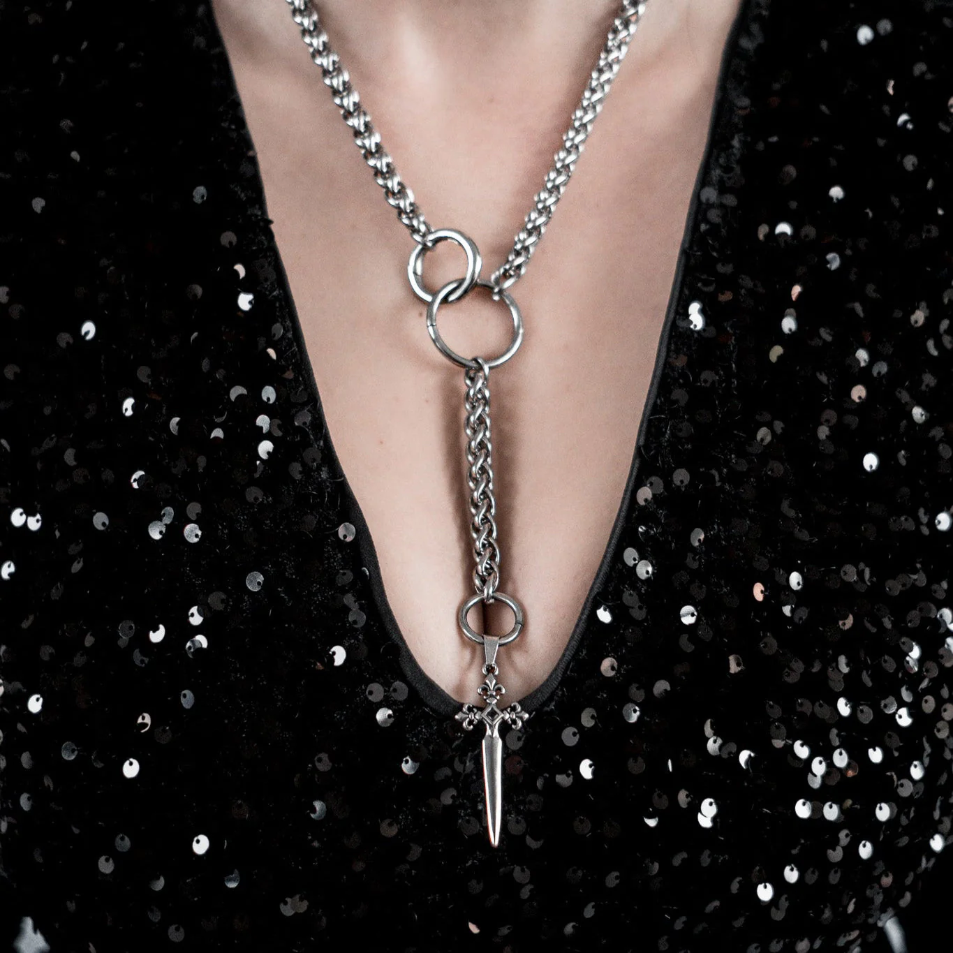 Truth teller Dagger Necklace