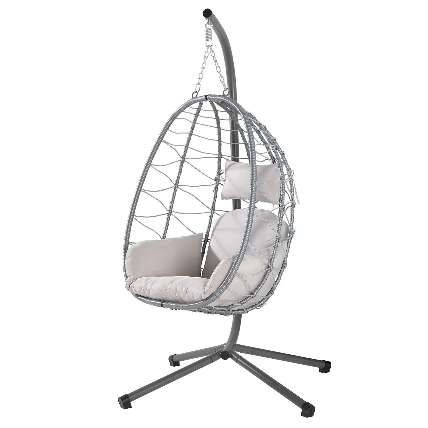 2025 Sillón colgante de ratán Aria con soporte incluido