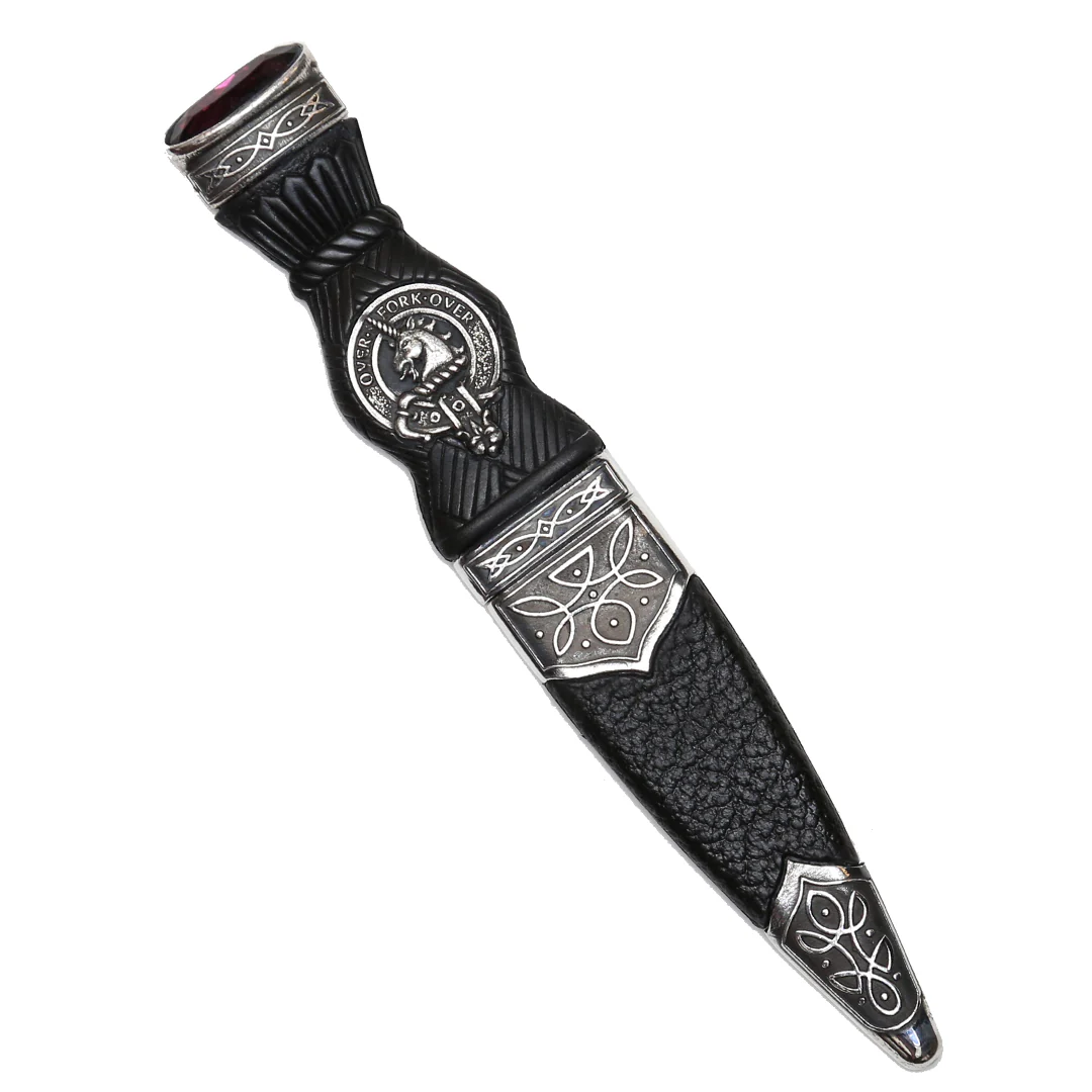 Clan Crest Sgian Dubh - Cunningham